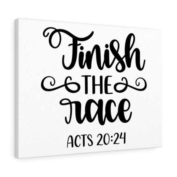 Scripture Canvas Finish The Race Acts 20:24 Christian Bible Verse Meaningful Framed Prints, Canvas Paintings - Image 7