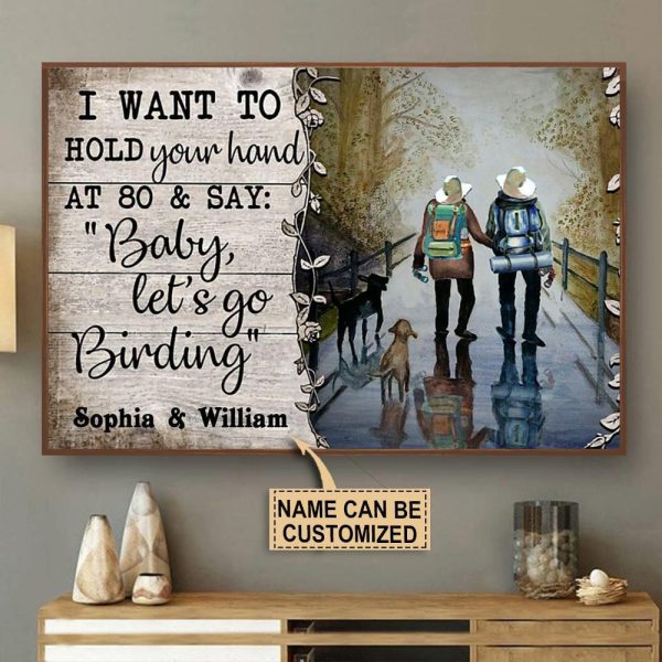 Personalized Canvas Painting Frames Birding Hold Your Hand Framed Prints, Canvas Paintings