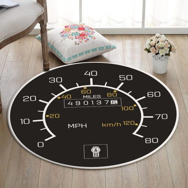 Kw Round Mat Kenworth Round Floor Mat Room Rugs Carpet Outdoor Rug Washable Rugs