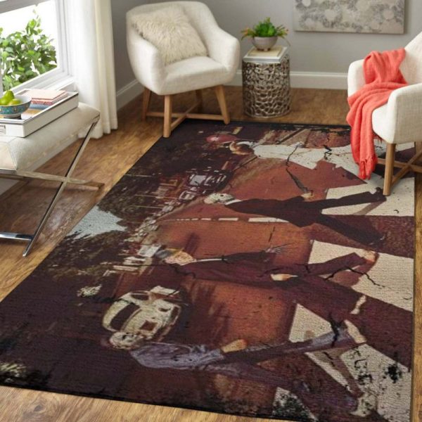 Micheal Myers Abbey Road Horror Halloween Living Room Area Rug Carpet Carpet