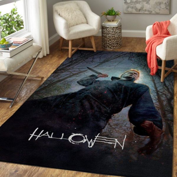 Michael Myers Halloween Living Room Area Rug Carpet Carpet