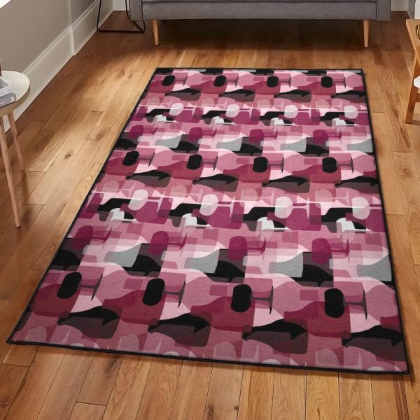 Alcohol Playroom Rug Red Wine Botttle 1 Rug Rectangle Rugs Washable Area Rug Non-Slip Carpet For Living Room Bedroom