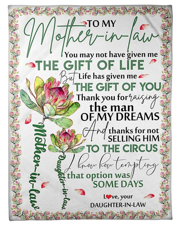 To My Mother-in-law Thanks For Raising The Man Of My Dream Gifts From