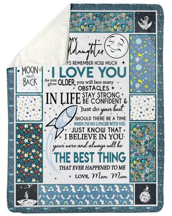 Love You To The Moon And Back Lovely Message From Mom Mom Gifts For Gr