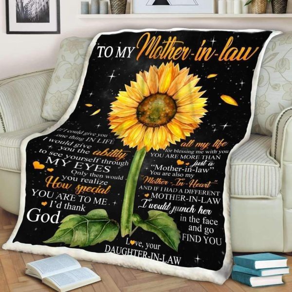 Blanket Giving Mother-in-law How Special You Are To Me - Image 2