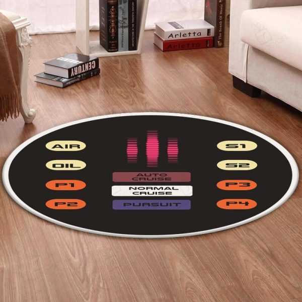 Krider Round Mat Knight Rider Kitt Trans Am Round Floor Mat Room Rugs Carpet Outdoor Rug Washable Rugs - Image 2