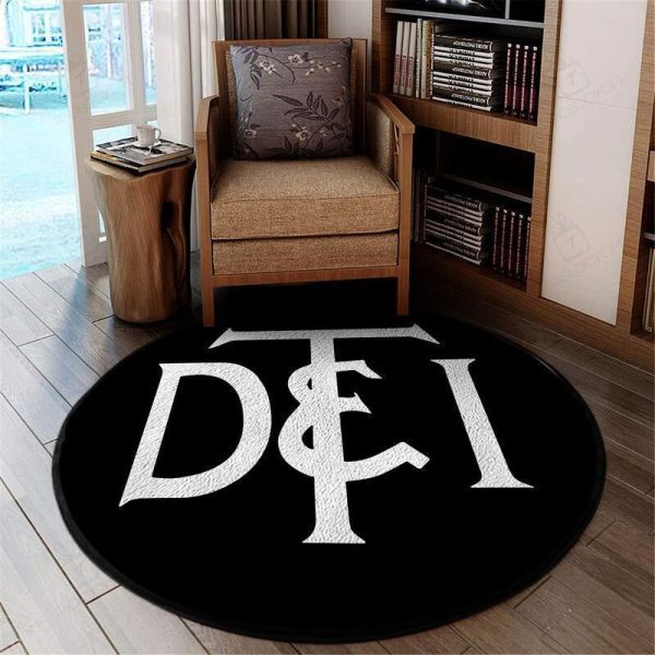 Detroit Round Mat Detroit Toledo Shore Line Dtsl Round Floor Mat Room Rugs Carpet Outdoor Rug Washable Rugs - Image 2