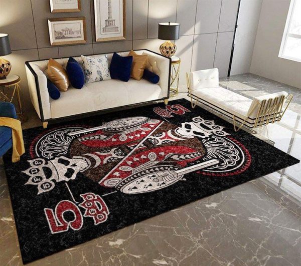 Five Finger Death Punch Rectangle Rug Decor Area Rugs For Living Room Bedroom Kitchen Rugs Home Carpet Flooring Rs013623 Print