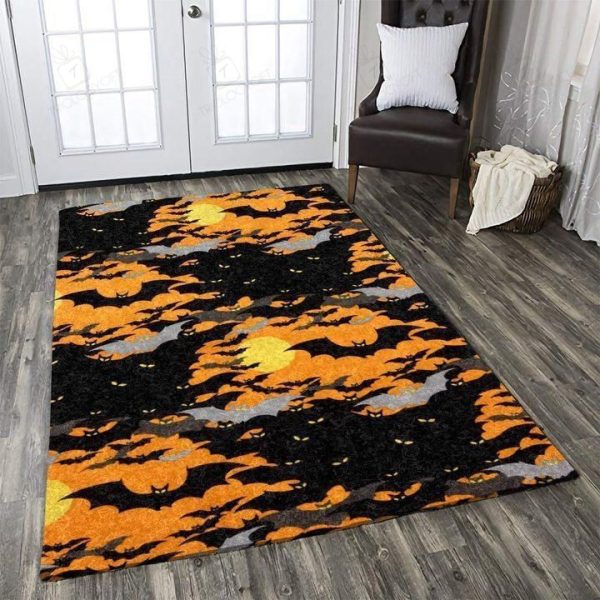 Halloween Rectangle Rug Decor Area Rugs For Living Room Bedroom Kitchen Rugs Home Carpet Flooring Rs015071 Print