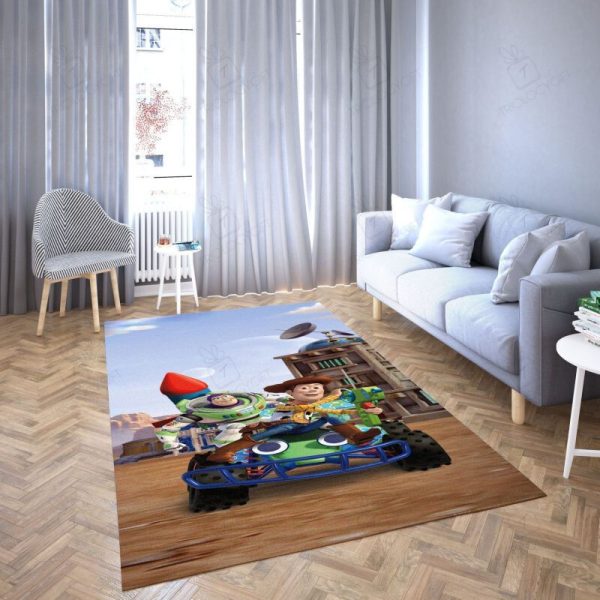 Toy Story Rugs Bedroom Carpet 30 Rectangle Area Rugs Carpet For Living Room, Bedroom, Kitchen Rugs, Non-Slip Carpet Rp126539 Print